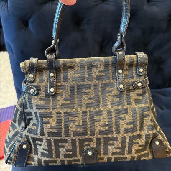 Fendi Top Handle Zucca Bag - Picture 3 of 12